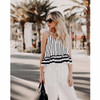 2018 New Fashion summer women chiffon blouses Sexy &amp;Club striped sleeveless V-neck printed shirts ladies loose tops