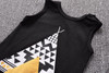 2018 New fashion baby rompers infant clothing cotton Black sleeveless cartoon Jumpsuit newborn baby boy girl clothes