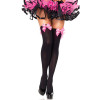 2018 New Fashion BLack Red White Sexy Stockings Thigh High Sheer Bow Stockings Hosiery Nets Stay Up For Sweet Lady Girls Hot