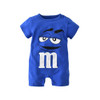 2018 New fashion baby boys girls clothes newborn blue and red Long sleeve Cartoon printing Jumpsuit Infant clothing set