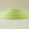 David accessories 3/8"9mm dot printed polyester grosgrain tape ribbon 5yds,DIY handmade materials,wedding gift wrap,5Y14746