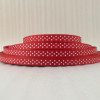 David accessories 3/8"9mm dot printed polyester grosgrain tape ribbon 5yds,DIY handmade materials,wedding gift wrap,5Y14746