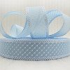 David accessories 1'' Dots Dot Printed Gauze Tooth Ribbon Colors Ribbon 25yard,DIY Handmade Materials,Wedding Gift Wrap,25Y47470