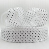 David accessories 1'' Dots Dot Printed Gauze Tooth Ribbon Colors Ribbon 25yard,DIY Handmade Materials,Wedding Gift Wrap,25Y47470