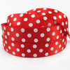 David accessories 1"(25mm) glitter dot satin ribbon printed polyester ribbon 5 yards, DIY handmade materials,5Y44263