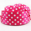 David accessories 1"(25mm) glitter dot satin ribbon printed polyester ribbon 5 yards, DIY handmade materials,5Y44263