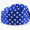 David accessories 1"(25mm) glitter dot satin ribbon printed polyester ribbon 5 yards, DIY handmade materials,5Y44263