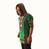Dashiki Hoodies Loose African Hooded Dashiki Fabric Hood 100% Cotton Fashion Clothes Unisex Kimono