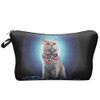 DAOXI Womens 3D Cat Animal Printing Cosmetic Bag for Travelling Brand New