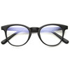 Dapper Indie Round Keyhole Fashion Clear Lens Glasses 8910