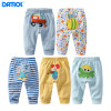 DANROL baby boy girls cotton PP pants kids trousers 5 pieces/lot kids soft cartoon trousers leggings