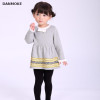 Danmoke Thick Warm Girl Dress Christmas Party Dresses Knitted Chiffon Winter Kids Girls Clothes Children CLothing Girl Dress