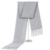 DANKEYISI Long Winter Men Scarf Men Bandana Warm Solid Color Scarf Luxury Brand Tassel Wraps Foulard Scarf Male 2017