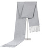 DANKEYISI Long Winter Men Scarf Men Bandana Warm Solid Color Scarf Luxury Brand Tassel Wraps Foulard Scarf Male 2017