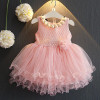 Kid Summer Dress Girl Lace Flower Cute Little Princess Dresses Children Girls' Clothing For Birthday Party Tulle Tutu Dress Kid Summer Dress Girl Lace Flower Cute Little Princess Dresses Children Girls' Clothing For Birthday Party Tulle Tutu Dress