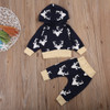 Kid Newborn clothing Set Infant Baby Girl Boy Clothes Long Sleeve Deer Hoodie Tops+Pants Leggings 2Pcs Outfits Set