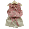 Baby Girl Clothes Fashion Cartoon Girls Summer Set Clothes Baby Suits Kids T Shirt +Pants Children Clothing Set