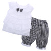 Baby girl clothes children clothing set Sleeveless Casual 2pc vest + pants kids clothes girls costume kids tracksuit outfits