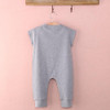 Baby Girl Boy Sleeveless Bear Rompers Babygrows Playsuit One-piece Outfits