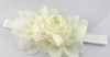 Baby Flower Headband White pearl Solid Color Girl Children Infant Baby Hairband Hair Accessories For Girls Princess Hairband