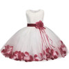 Baby Flower Girl Dress Children Christening Gown Baptism Clothes Newborn Baby Girl Birthday Dress Infant Party Dresses Wear