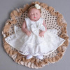 Baby Embroidered Christening Dress Toddler Princess White Baby Dress Baptism Vestido Infantil Dresses Girls Clothes 2017 Autumn