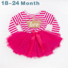 Baby Dresses Girl Party Wear Dress Children Clothing Girl Baby 1st Birthday Outfits Tutu Kids Clothes Toddler Girl Baptism Dress