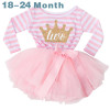 Baby Dresses Girl Party Wear Dress Children Clothing Girl Baby 1st Birthday Outfits Tutu Kids Clothes Toddler Girl Baptism Dress