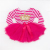 Baby Dresses Girl Party Wear Dress Children Clothing Girl Baby 1st Birthday Outfits Tutu Kids Clothes Toddler Girl Baptism Dress