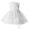 Baby Dresses Girl 1st Birthday Outfits Toddler Girl Christening Gown Flower Little Princess Girl Party Dress Vestido Infantil