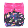Baby Diaper Cover Charcoal Bamboo AIO Cloth Diapers Sewed Insert Baby Nappies Size Adjustable Reusable Pocket Diaper for Night