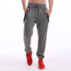INCERUN 2017 Autum Fashion Mens Plain Sweatpants Men Casual Hip Hop Joggers Harem Sweats Pants Bandage Trousers Plus Size S-2XL