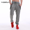 INCERUN 2017 Autum Fashion Mens Plain Sweatpants Men Casual Hip Hop Joggers Harem Sweats Pants Bandage Trousers Plus Size S-2XL