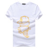 In the summer of 2017 a short sleeved T-shirt hot new men's hat cotton half sleeve t-shirt men's T-shirts wholesale.
