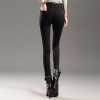 In the spring of new high waisted jeans female trousers black pencil slim slim jeans stretch feet.