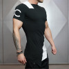 In Summer of 2017 O-neck Stadium Shark Stringer Man Body Engineers Bodybuilding And Fitness Crime Short Sleeve T-shirt Slim-type