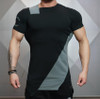 In Summer of 2017 O-neck Stadium Shark Stringer Man Body Engineers Bodybuilding And Fitness Crime Short Sleeve T-shirt Slim-type