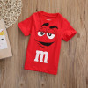 Pudcoco Baby Boys Girls Clothes 1 piece Cartoon Character Cotton Blend Red Baby Boys Girls T-shirt