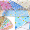 Pudcoco animal Print Baby Infant Diaper Nappy Urine Mat Kid Cotton Waterproof Bedding Changing Cover Pad