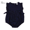 pudcoco 2017 new sleeveless o-neck pullover fashion Top Newborn Baby Girls Hollow Out Romper Jumpsuit Summer Infant 0-24M