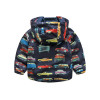 Baby Boy Clothes 2017 Cartoon Car Boys Jacket Hooded Zipper Long Sleeve Autumn Jacket Coat Kids Clothes B0013