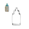 Baby Bottles Shaped Cookie Cutter Set Stainless Steel Biscuits Mold Cupcake Cake Decorations
