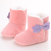 Baby Booties Baby Boots First Walkers Female Baby Soft Bottom Non-slip Shoes Plus Velvet Winter Boots Shoes 0-1 Years WMC903LL