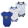 Baby Bodysuits Clothes 3ps/lot Summer Cartoon 100% Cotton Newborn Boy Girl Short Sleeves Body Infant Jumpsuit Clothing Set B-01