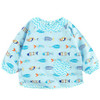 Baby Bibs Cartoon Waterproof Long Sleeve Baby Apron Saliva Towels Infant Cotton Burping Cloth for Children's Feeding Accessories