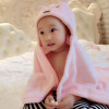 Baby Bath Towel Lovely Animal Flannel Cartoon Kid's Hooded Bath Towels Soft children's towel Animal Shape Hooded Bath Towel