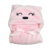 Baby Bath Towel Lovely Animal Flannel Cartoon Kid's Hooded Bath Towels Soft children's towel Animal Shape Hooded Bath Towel