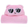 Baby Bath Towel Lovely Animal Flannel Cartoon Kid's Hooded Bath Towels Soft children's towel Animal Shape Hooded Bath Towel