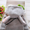 Baby Autumn Winter Waistcoat Children's Rabbit ears Fur Girls Artificial fur Coat Kids Faux Fur Fabric Clothes Fur coat boy girl