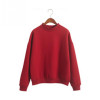 Autumn Winter Women New Hot Selling Long Sleeve Pure Color Hoodie Sweatshirt Casual Korean Style Pullover Women's Tops